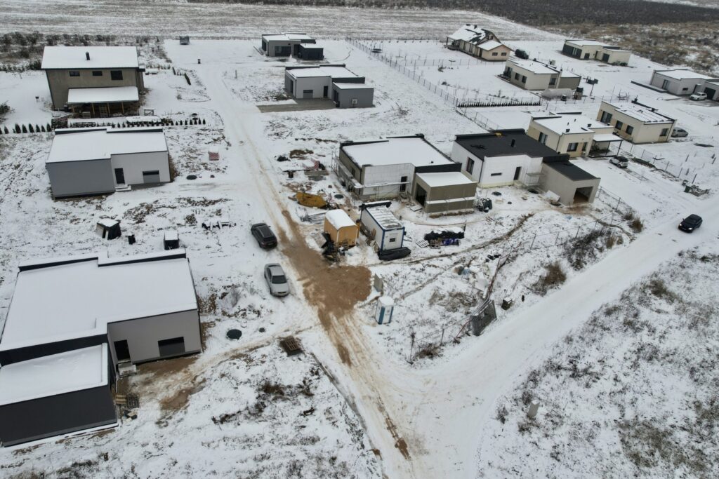 Pakrantės namai (Žygimantų g., Pakrantės g., Paklnės g.) - Private house community - construction photos