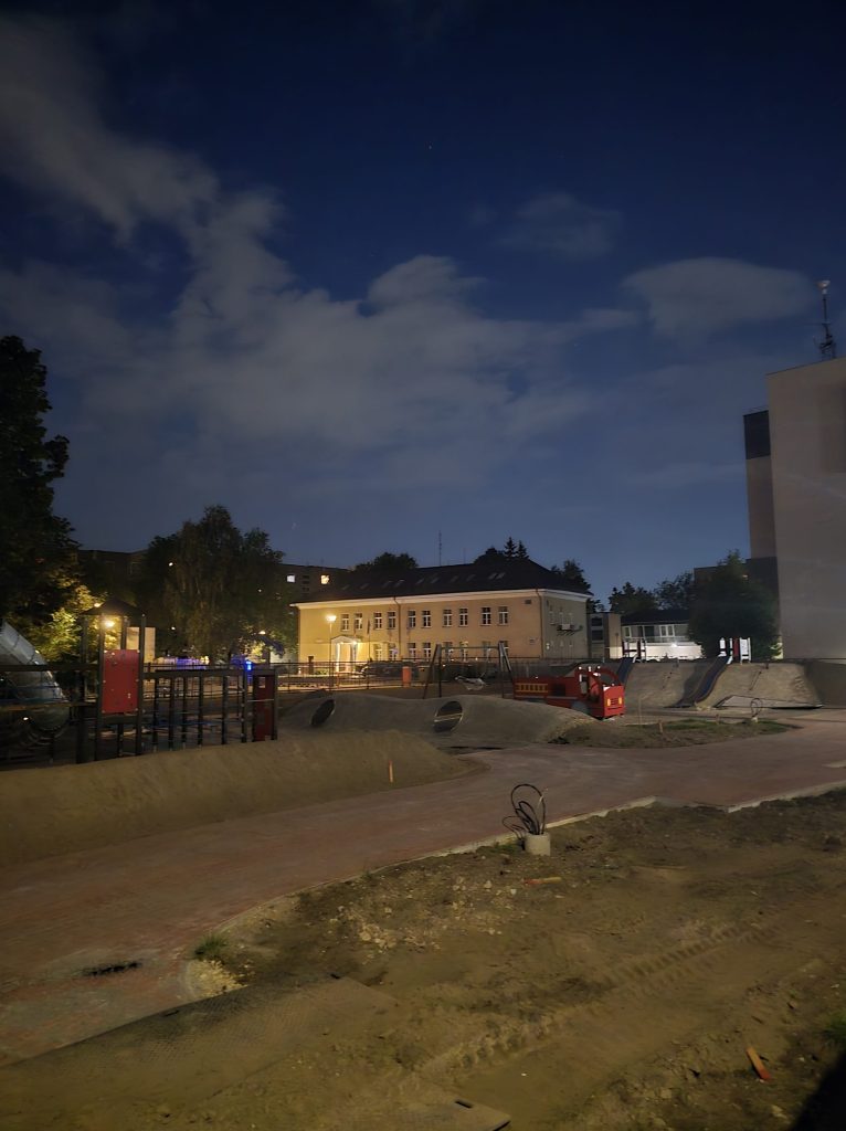 Šv. Florijono skveras (Mortos g.) - Square - construction photos