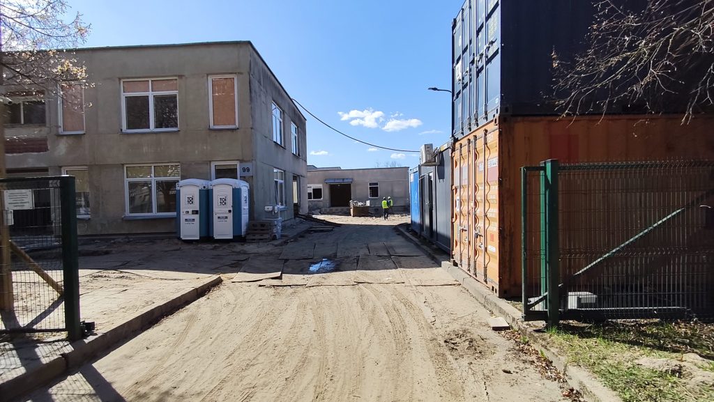Lopšelio-darželio Justinukas rekonstrukcija (Taikos g. 99) - Pradinio ir antrinio ugdymo įstaiga - statybų nuotraukos