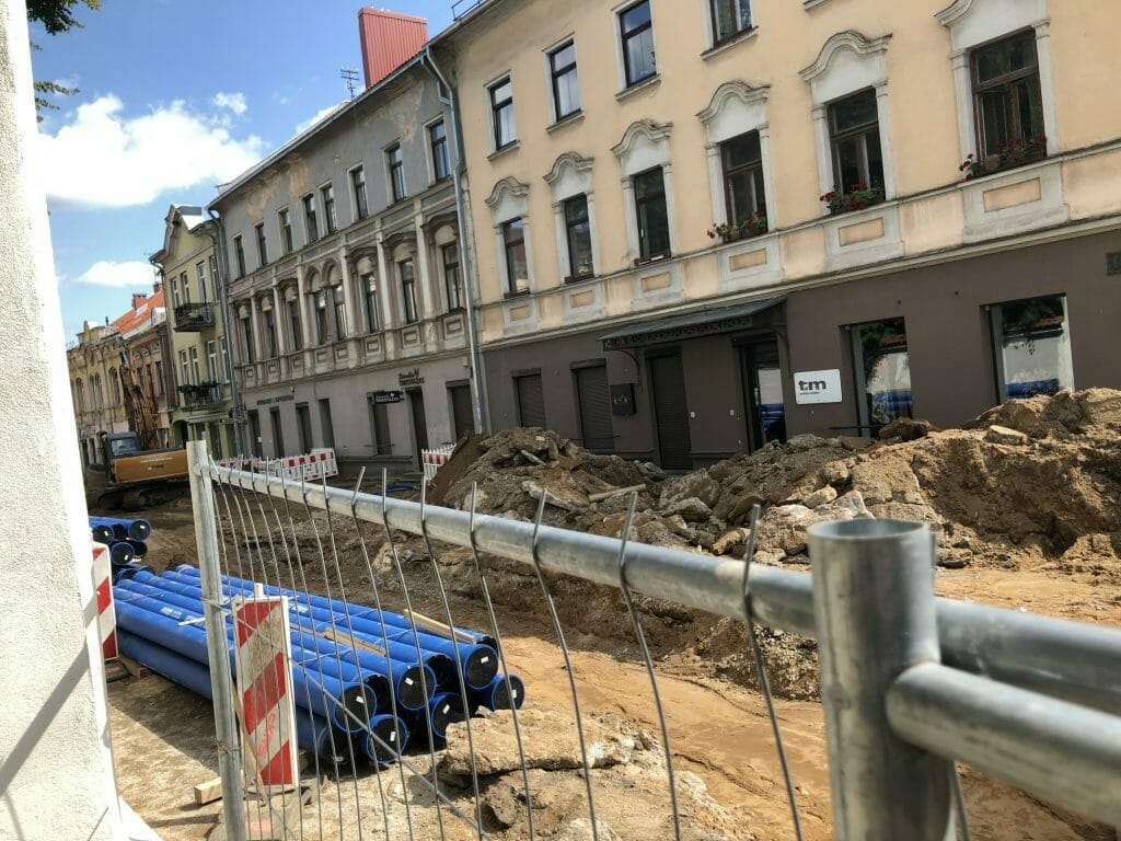 Vilniaus g. rekonstrukcija (Vilniaus g.) - Street - construction photos