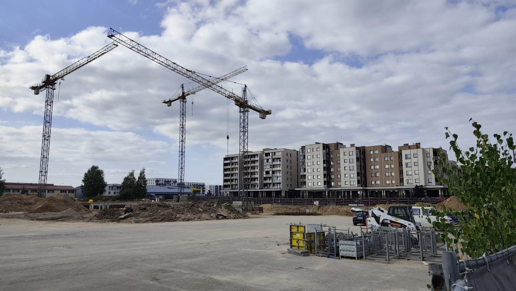 Just-in 1 etapas (A, B, C) (Justiniškių g. 126) - Daugiabutis - statybų nuotraukos