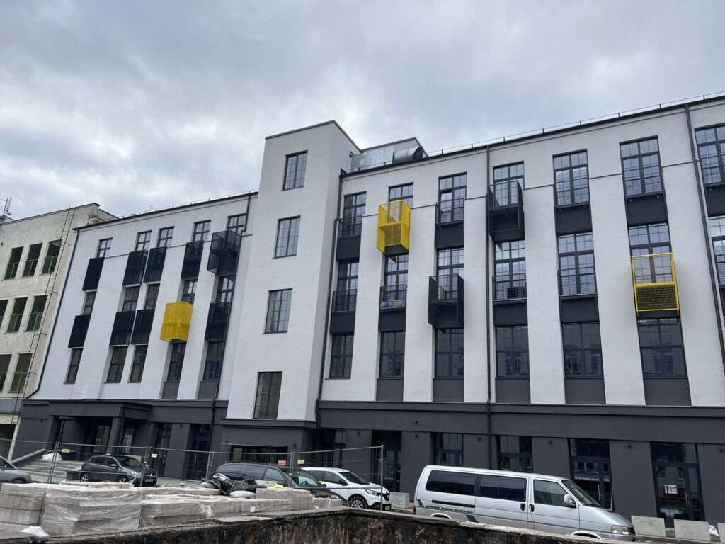CITUS Radio City I etapas (Nida ir Banga) (Žemaičių g. 31) - Lofts - construction photos
