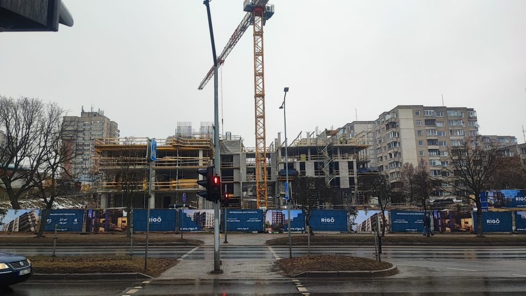 RIGO (Rygos g. 11A) - Multi apartment - construction photos