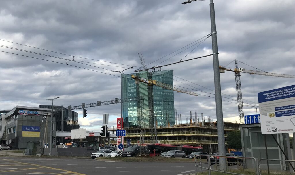 Teltonika Saltoniškių g. (Saltoniškių g. 14) - Office center - construction photos