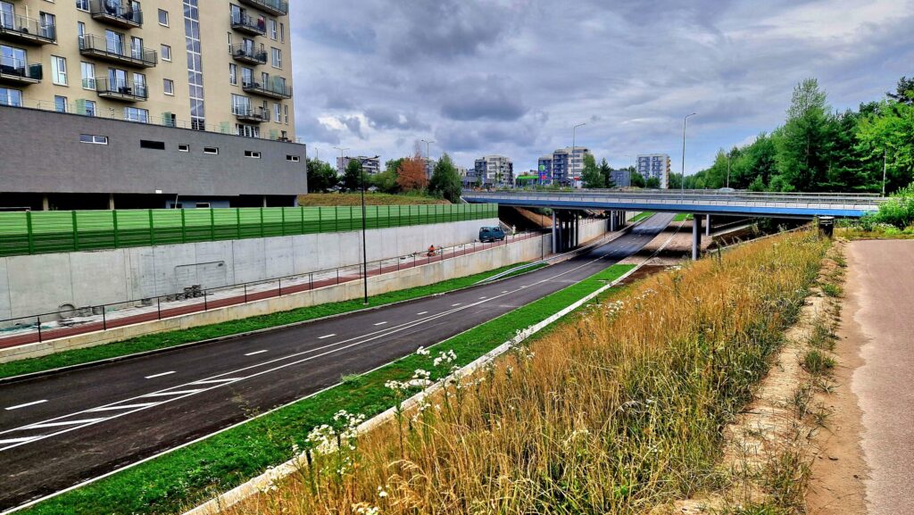 Smalinės g. tęsinys (Smalinės g.) - Bike path, Street - construction photos