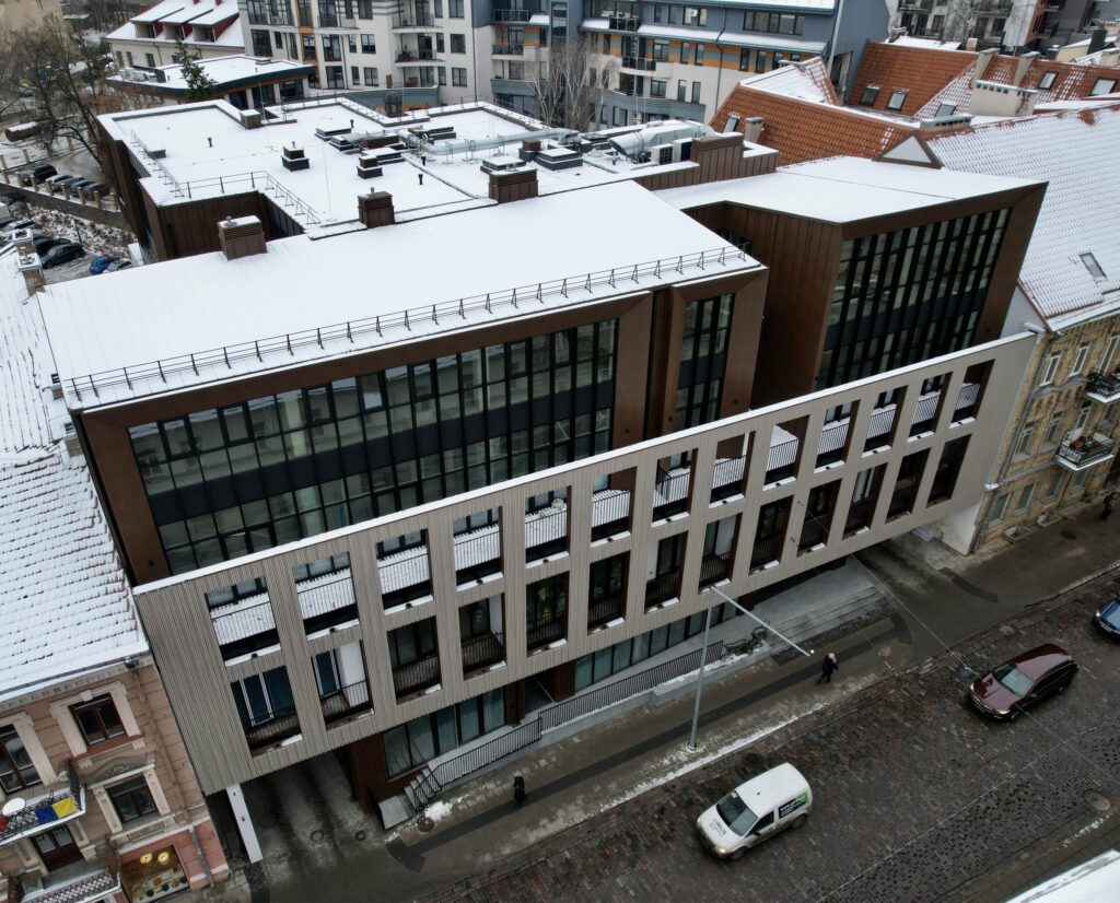 Gallery 4A (J. Basanavičiaus g. 4A) - Multi apartment - construction photos