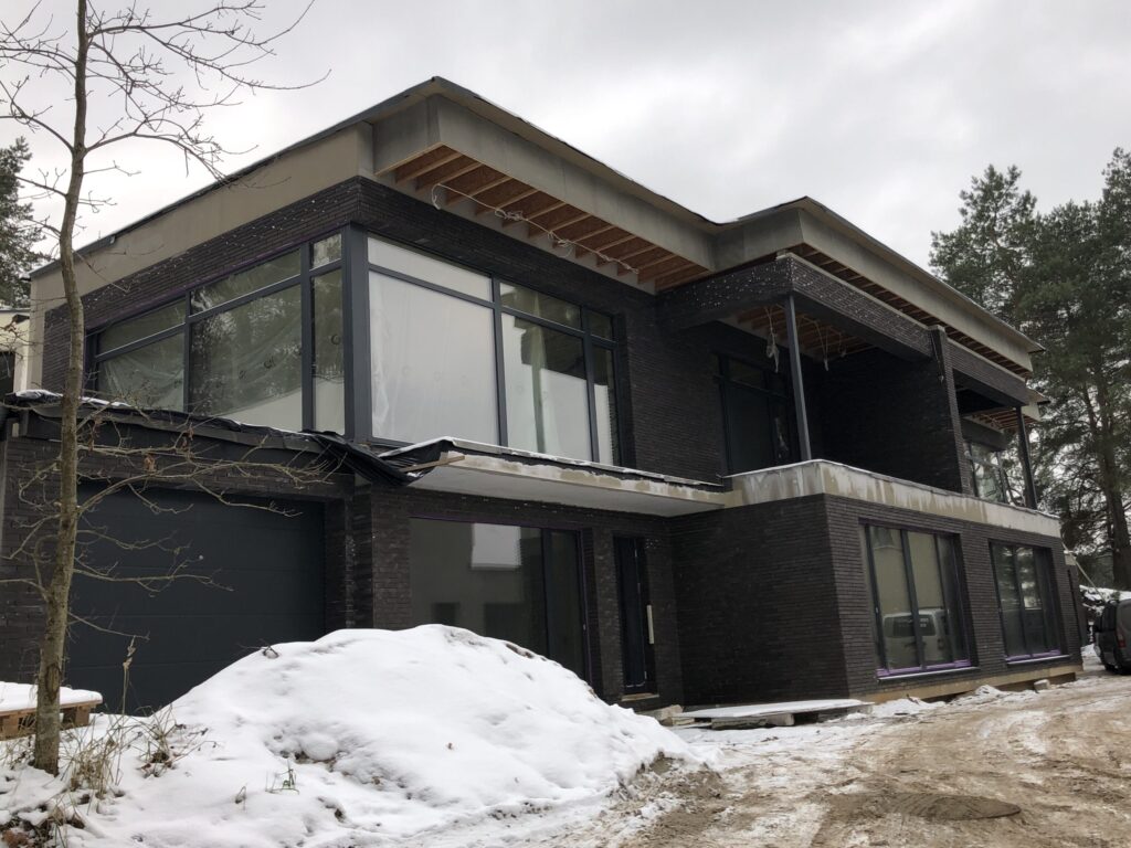 Terasų g. 21 (Terasų g. 21) - Row housing - construction photos