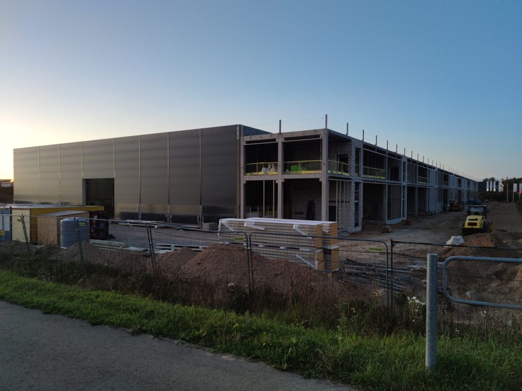 West Garden 2 etapas (Vakarinė g. 10) - Warehouse / Distribution center - construction photos