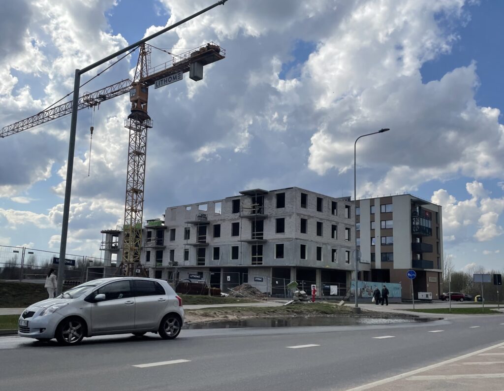 City Stories 1 etapas (A namas) (Pavilnionių g. 32) - Multi apartment - construction photos