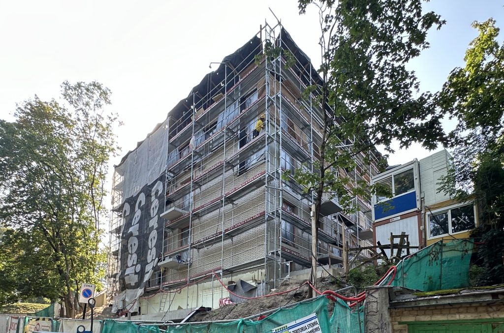 Antakalnio g. 14 (Antakalnio g. 14) - Multi apartment - construction photos