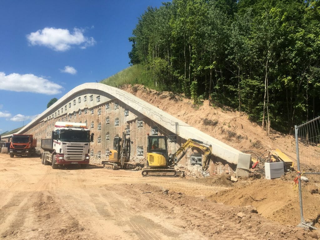 Islandijos pl. Kleboniškio tiltas 1 etapas (Islandijos pl.) - Bridge - construction photos