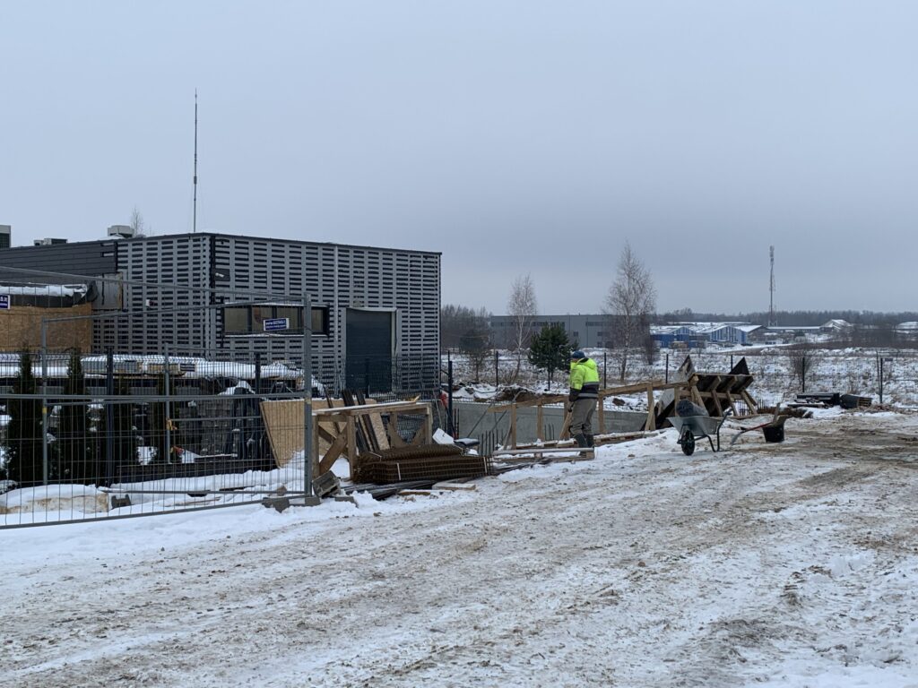 Liubčios g. 8 priestatas (Liubčios g. 8) - Office center - construction photos