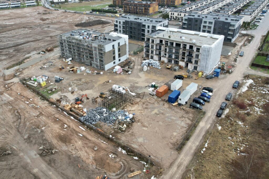 Namučiai 2 etapas (C namas) (Versmės g. 24) - Multi apartment - construction photos