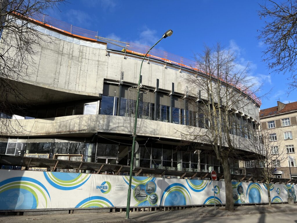 Klaipėdos muzikinis teatras (Danės g. 19) - Cultural center - construction photos