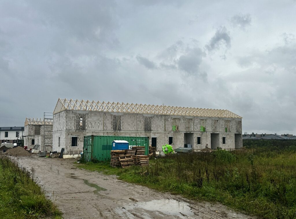 Klemiškės namai (Klemiškės g. 40) - Row housing - construction photos