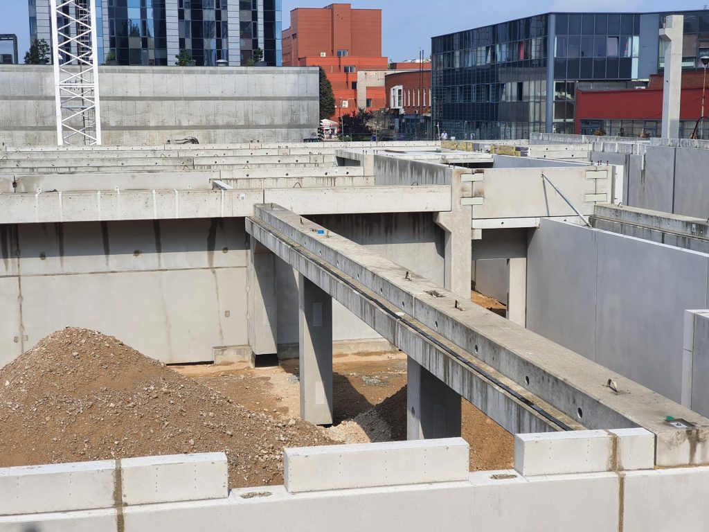 PC PIKAS (Ukmergės g. 221) - Shopping center - construction photos