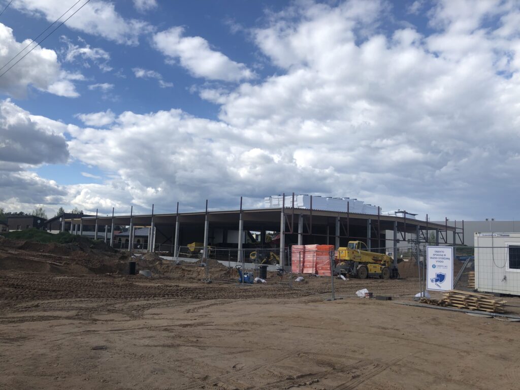 Rimi Žirgų g. 24 (Žirgų g. 24) - Shopping center - construction photos