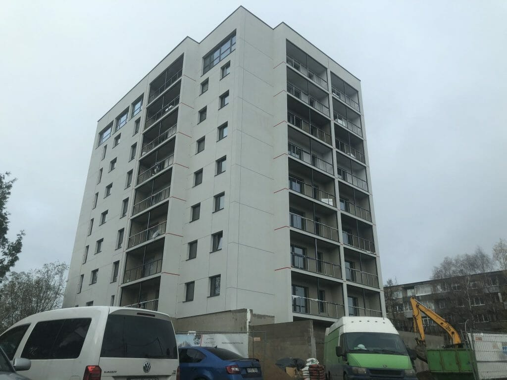 Taikos 55A (Taikos pr. 55A) - Multi apartment - construction photos