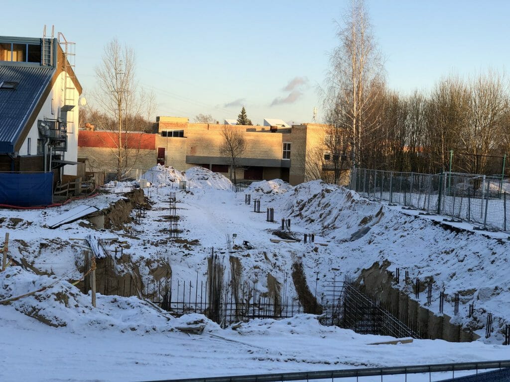 Paukščių takas 1 etapas (Ozo g. 41) - Multi apartment - construction photos