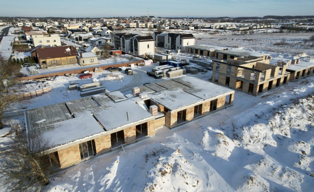 Vanilla Villa (Ašmenėlės g. 100) - Multi apartment - construction photos