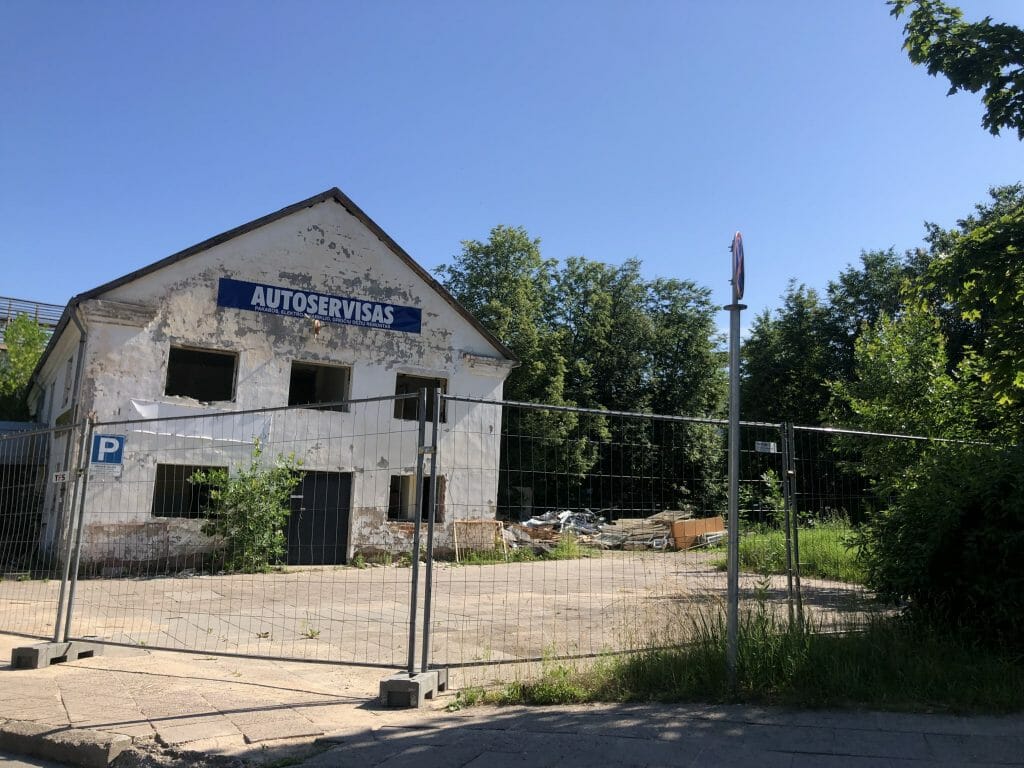 Maxima Keramikų g. 4 (Keramikų g. 4) - Food store - construction photos