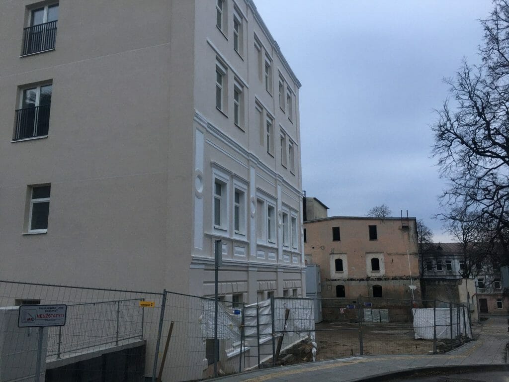 Aludarių g. 1 (Aludarių g. 1) - Office center - construction photos