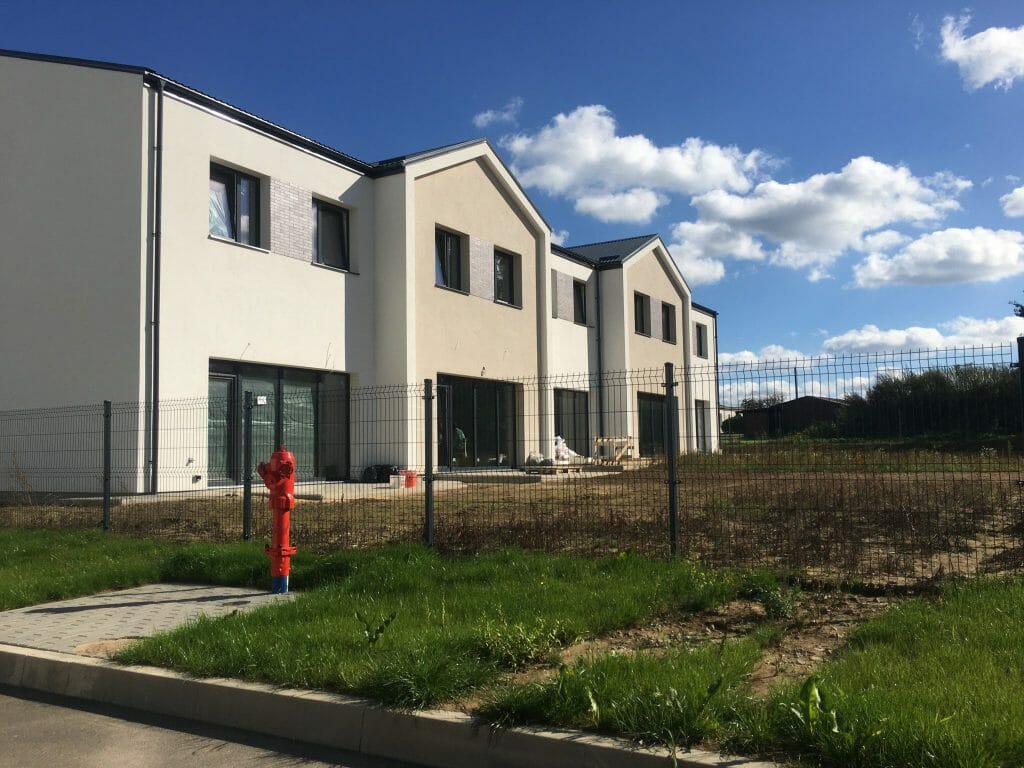 Pavilnio namai (P. P. Būčio g. 1, 2, 4, 5, 6, 7, 8, 9, 10, 11, 12, 13, 14, 16) - Row housing - construction photos