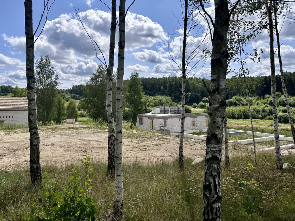 Beržų kampelis (Gluosnių g. 9A, 9B, 9C, Didžiasalio k.) - Row housing - construction photos