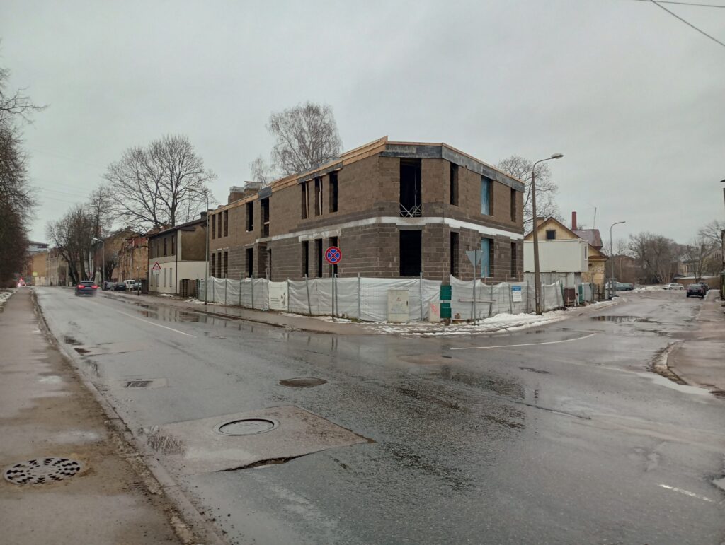 Vēja 33 (Vēja iela 33) - Multi apartment - construction photos