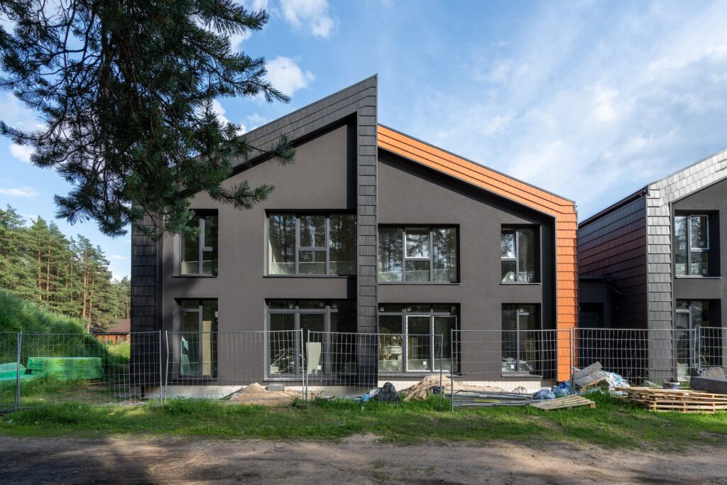 For-rest (Meiriškių g. 25) - Sublokuoti namai - statybų nuotraukos