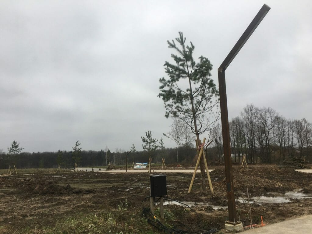 NOA namai (Perkūno al., Pūgos al., Kaitros al., Vandenio al.) - Private house community - construction photos