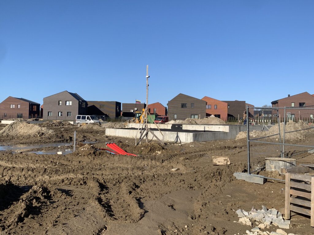 Liepų terasos | 2 etapas (C, D namai) (Arimų g. 66) - Multi apartment - construction photos