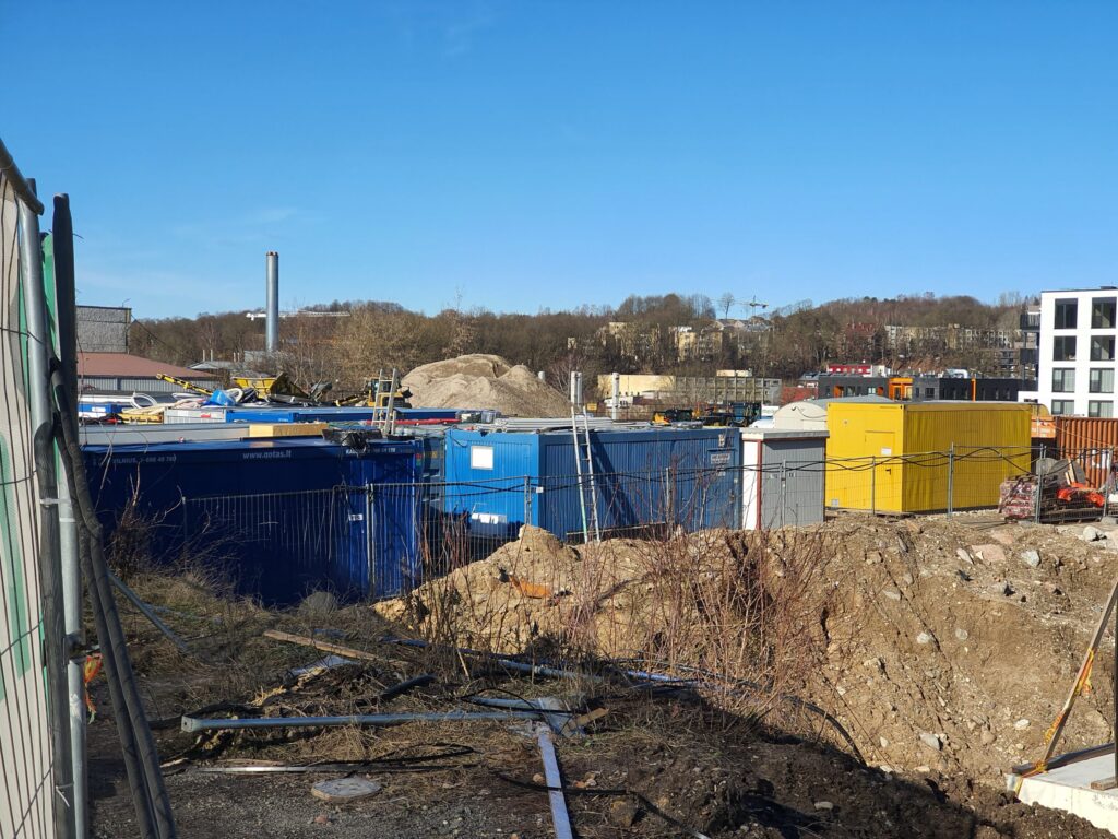 Vilnelės skverai 4 etapas (Manufaktūrų g. 7) - Multi apartment - construction photos