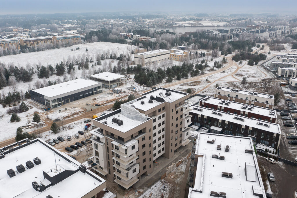 Altum 2 etapas (Karaliaučiaus g. 1) - Daudzdzīvokļu nams - būvdarbu attēli