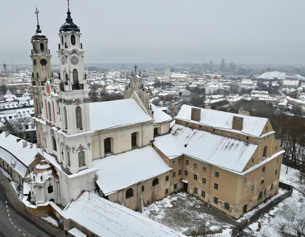 Piligrimų namai Misionierių (Subačiaus g. 26) - Cultural center, Hotel - construction photos