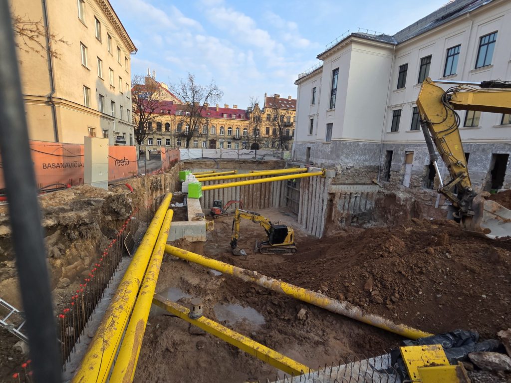 Basanavičiaus (J. Basanavičiaus g. 28) - Daugiabutis - statybų nuotraukos