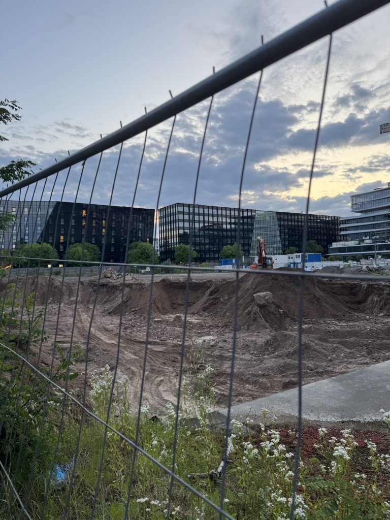 Business Stadium 5 (Rinktinės g. 3) - Biroju centrs - būvdarbu attēli