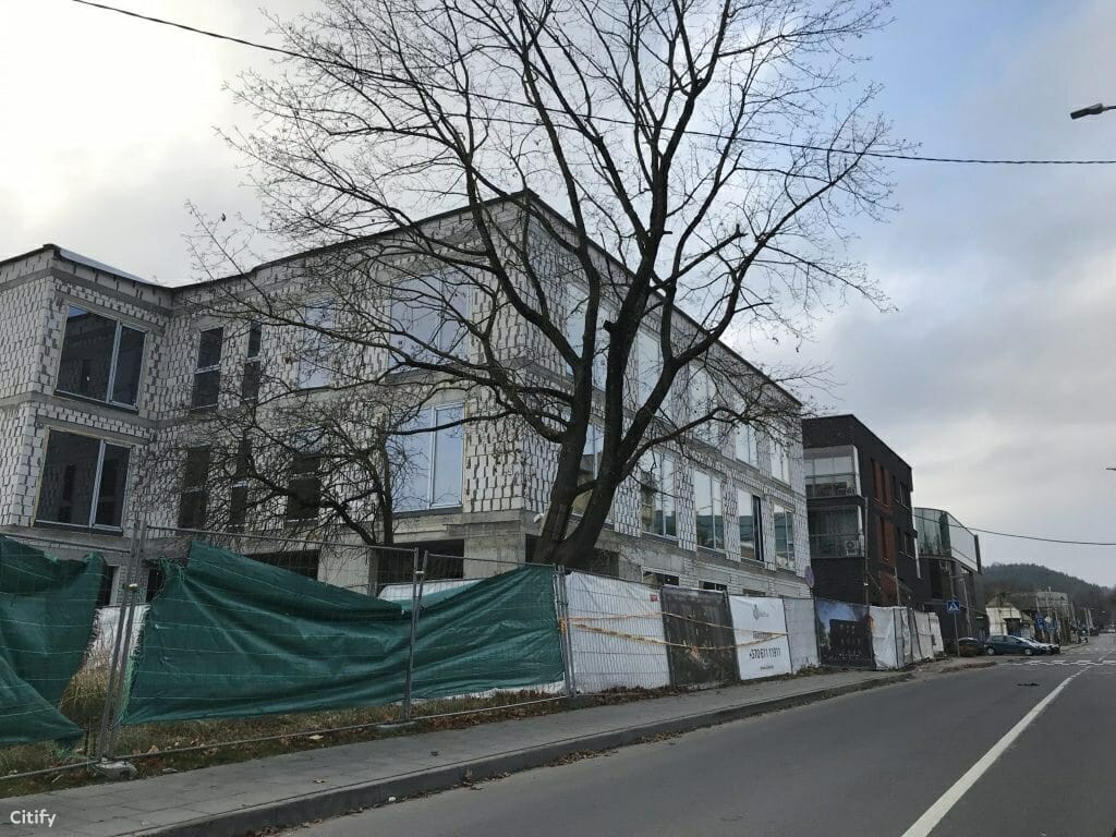 Sėlių 36 (Sėlių g. 36) - Daugiabutis - statybų nuotraukos