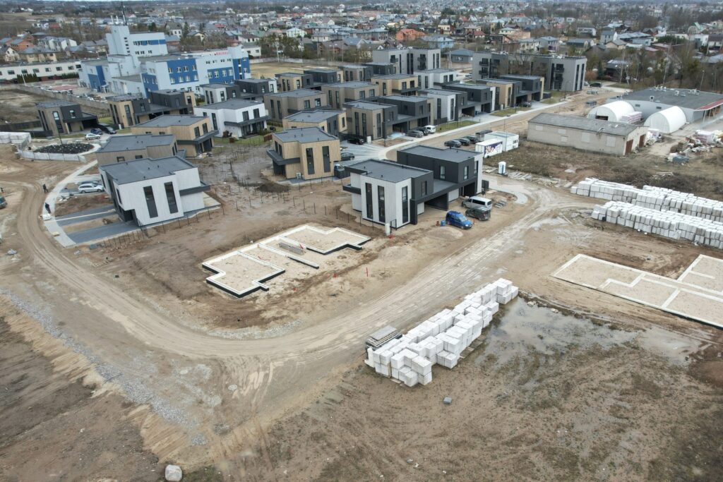 Ąžuolio namai 5 etapas (Povilo Revento g.) - Korterelamu, Ridaelamu - ehituse fotod