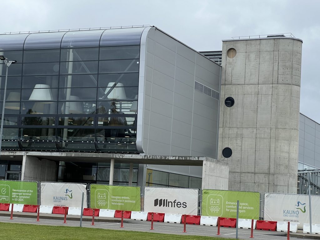 Kauno oro uosto plėtra (Oro uosto g. 4) - Lidosta - būvdarbu attēli