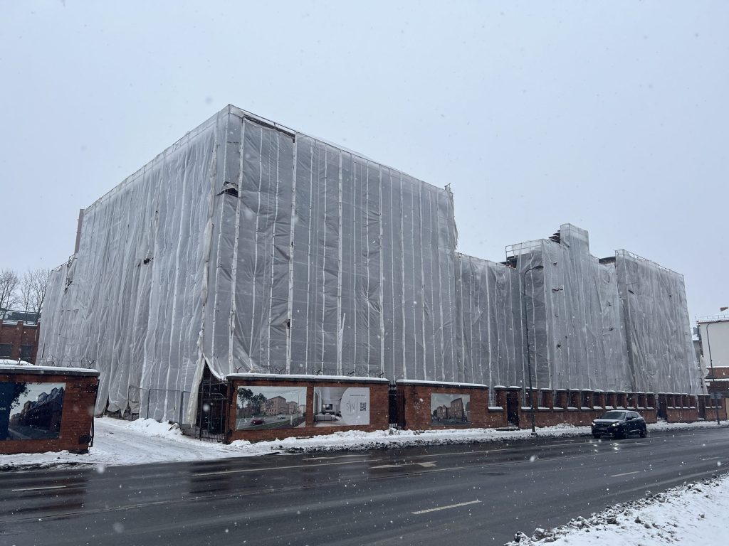 Jūros 1 (Jūros g. 1) - Hotel, Multi apartment - construction photos