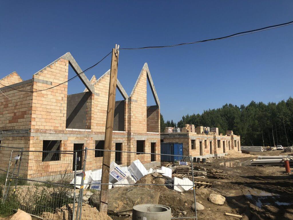 Pavilnio aura (Alfonso Lipniūno g. 9, 11, 15, 17, 19, 21, 23, 25, 27, 29, 31, 33, 35, 37) - Row housing - construction photos