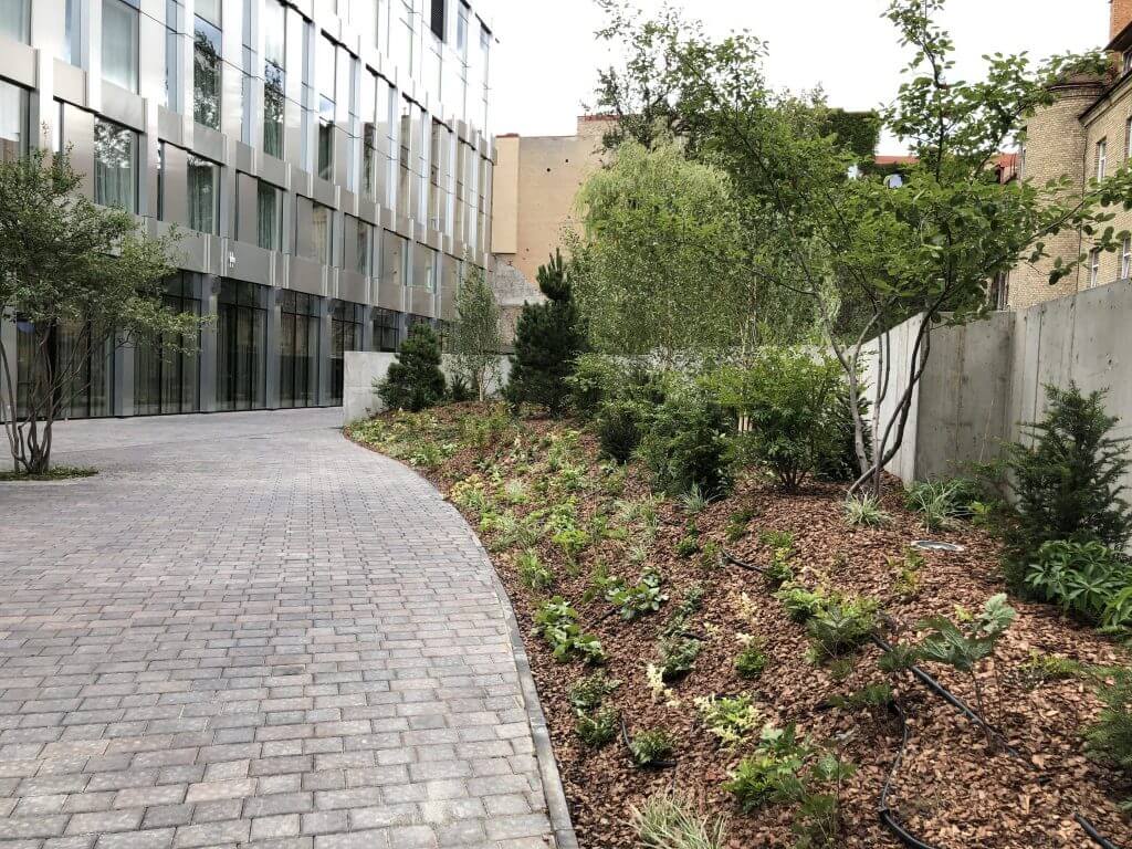 Live Square (Dainavos g. 3) - Biroju centrs - būvdarbu attēli