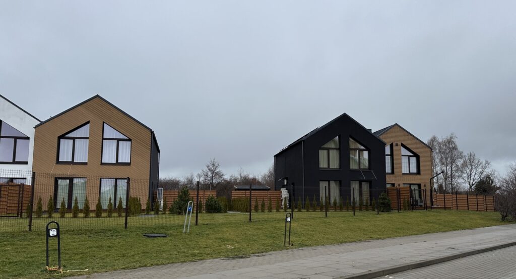 Lagom Palanga (Žaros g. 15) - Row housing - construction photos