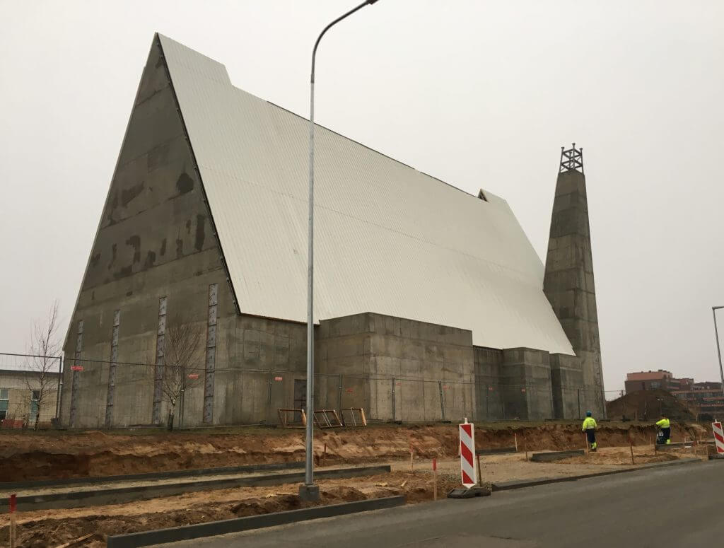Vilniaus šv. Juozapo bažnyčia (Tolminkiemio g. 4) - House of worship - construction photos