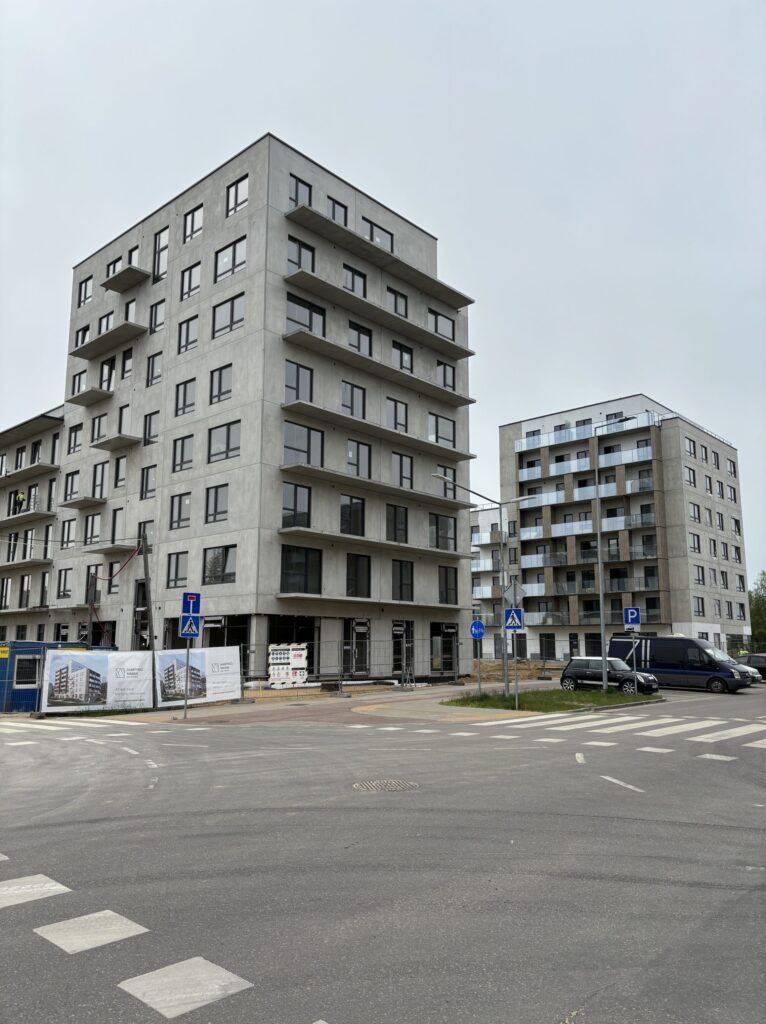 Martyno namai 3 etapas (B korpusas) (M. Mažvydo g. 28) - Multi apartment - construction photos