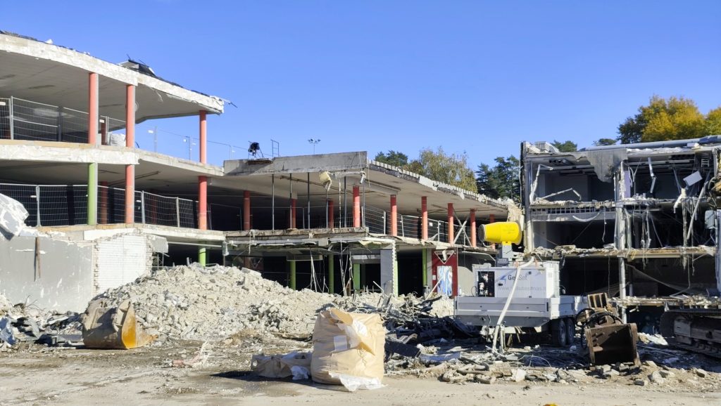 PC Mada rekonstrukcija (Viršuliškių g. 40, 42) - Shopping center - construction photos
