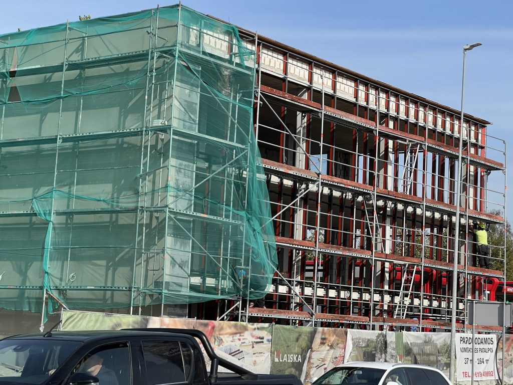 Liepų g. 73 (Liepų g. 73) - Office center - construction photos