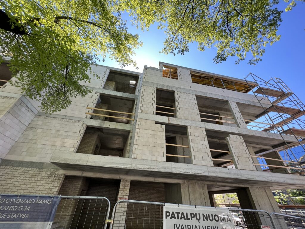 S. Daukanto g. 34 (S. Daukanto g. 34) - Multi apartment - construction photos