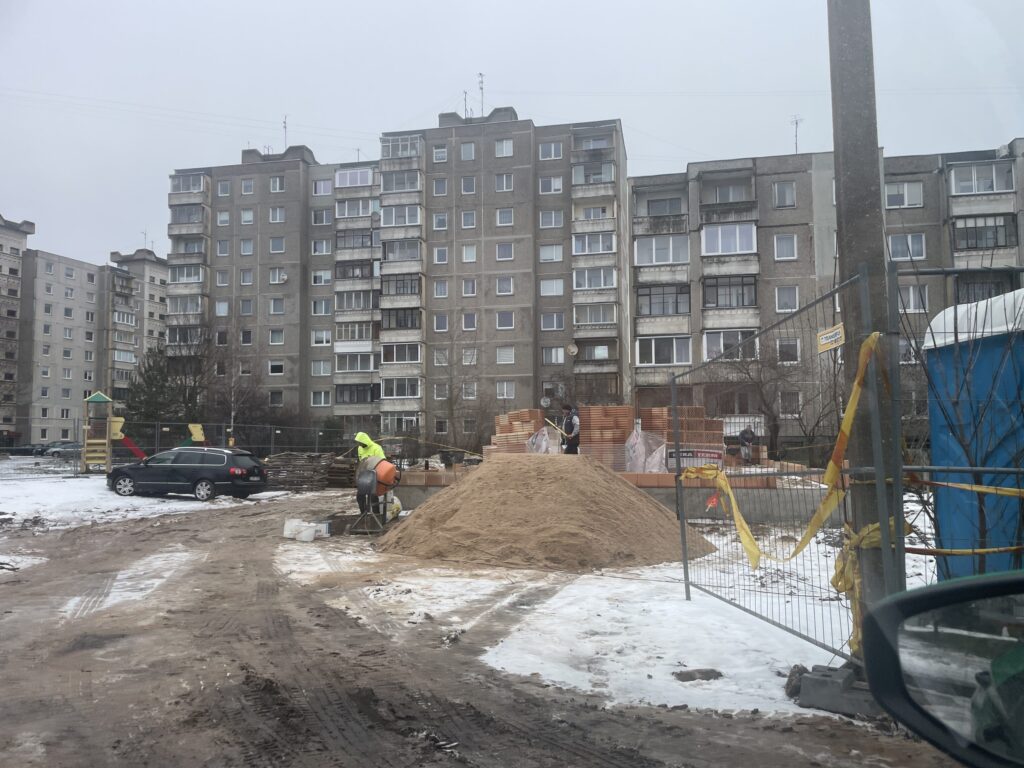 J. Grušo g. 20 (J. Grušo g. 20) - Multi apartment - construction photos